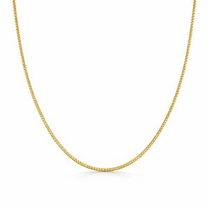 S925 Box Chain | Gold | Adjustable
